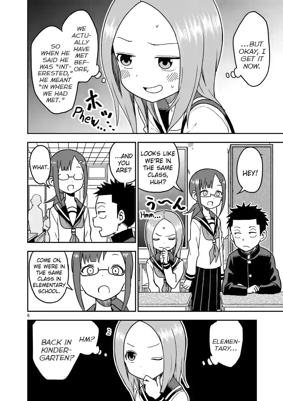 Karakai Jouzu no (Moto) Takagi-san Chapter 100 6